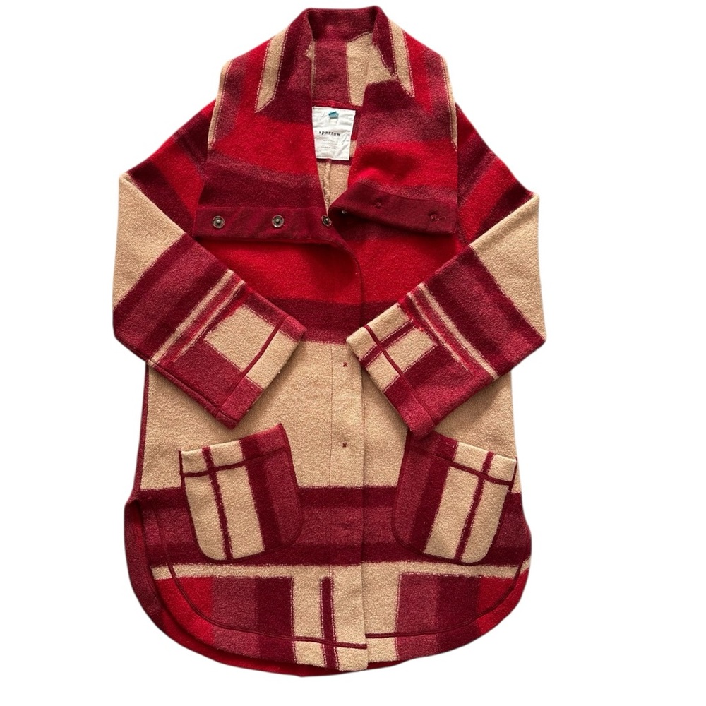 Vintage Anthropologie Sparrow Wool Sweater Coat